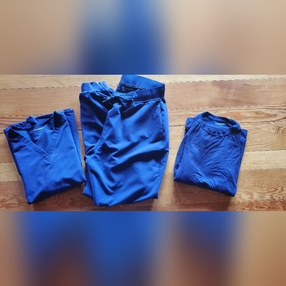 Mandala Scub Set Eggplant XLT, XL